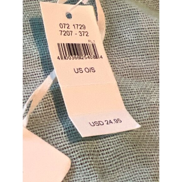 Aerie Sarong O/S Acrylic & Polyester Mint NWT - Picture 3 of 6